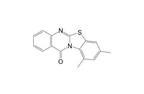 8,10-Dimethyl-12H-benzothiazolo[2,3-b]quinazoline-12-one