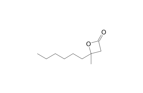 4-Hexyl-4-methyl-2-oxetanone