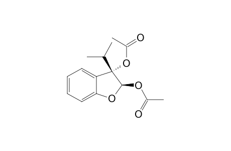 trans Diacetate of 3-Isopropyl-2,3-dihydrobenzofuran-2,3-diol