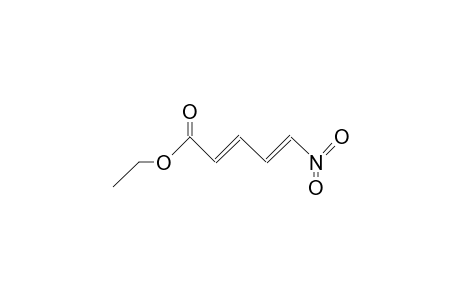 5-Nitro-penta-2,4-dienoic acid, ethyl ester