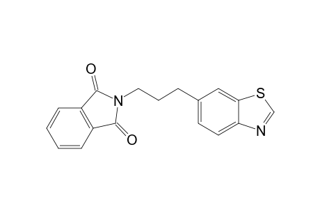 2-(3-Benzothiazol-6-yl-propyl)-isoindole-1,3-dione