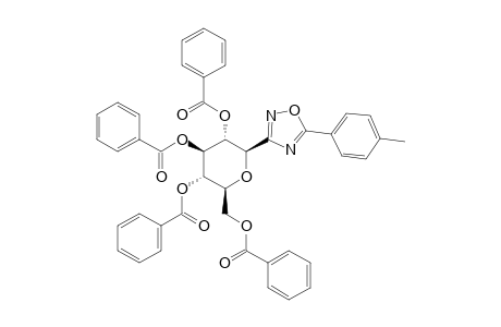 3-C-(2,3,4,6-TETRA-O-BENZOYL-BETA-D-GLUCOPYRANOSYL)-5-(PARA-TOLYL)-1,2,4-OXADIAZOLE