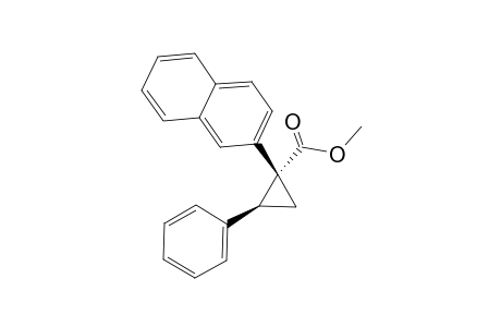 (1R,2S)-Methyl 1-(naphth-2-yl)-2-phenylcyclopropanecarboxylate
