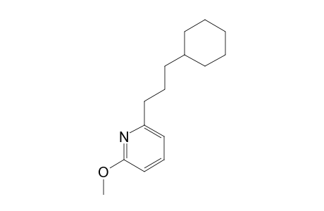 6-CYCLOHEXYLPROPYL-2-METHOXYPYRIDINE