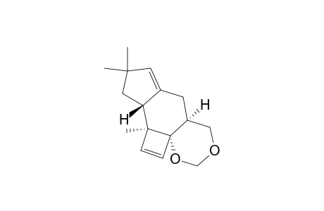 (2aS/R,6aS/R,10aR/S,10bS/R)-9,9,10b-trimethyl-1,6,6a,7,9,10,10a,10b-octahydro-2H-cyclobuta[4,5]indeno[5,6-d][1,3]dioxine