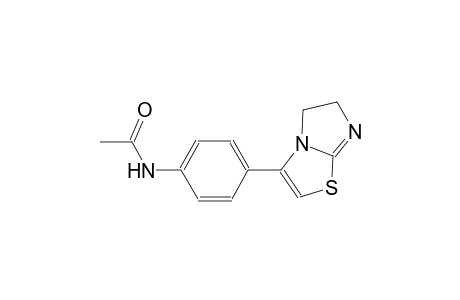 acetamide, N-[4-(5,6-dihydroimidazo[2,1-b]thiazol-3-yl)phenyl]-
