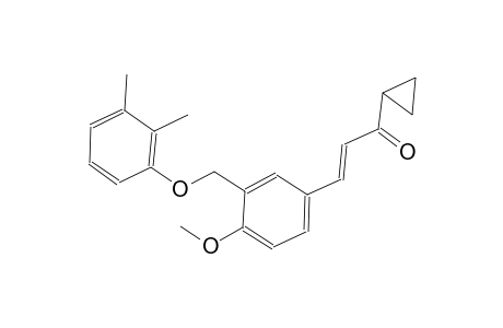 (2E)-1-cyclopropyl-3-{3-[(2,3-dimethylphenoxy)methyl]-4-methoxyphenyl}-2-propen-1-one