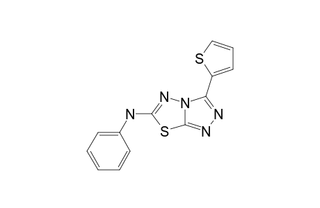 2-PHENYL-AMINO-5-(2-THIENYL)-1,2,4-TRIAZOLO-[3,4-B]-[1,3,4]-THIADIZOLE