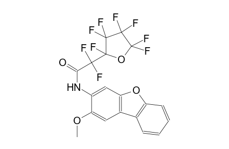 2,2-difluoro-2-(2,3,3,4,4,5,5-heptafluorotetrahydro-2-furanyl)-N-(2-methoxydibenzo[b,d]furan-3-yl)acetamide