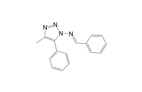 1H-1,2,3-Triazol-1-amine, 4-methyl-5-phenyl-N-(phenylmethylene)-
