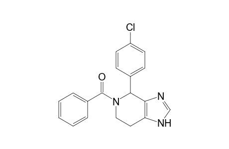 5-Benzoyl-4-(4-chlorophenyl)-4,5,6,7-tetrahydro-1H-imidazo[4,5-c]pyridine