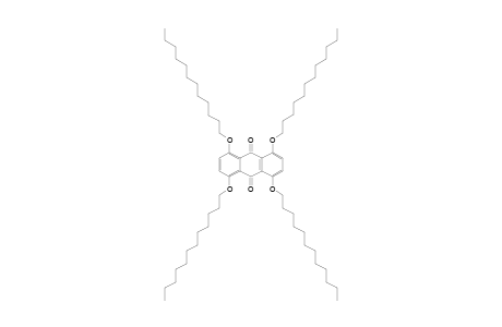 1,4,5,8-TETRAKIS-(DODECYLOXY)-ANTHRAQUINONE