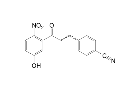 p-[2-(5-HYDROXY-2-NITROBENZOYL)VINYL]BENZONITRILE