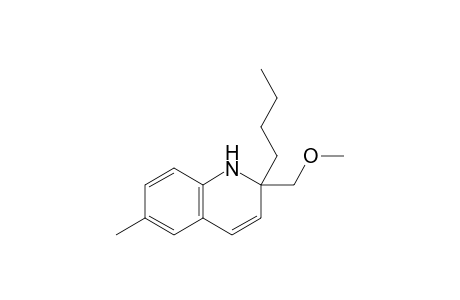 2-Butyl-2-methoxymethyl-6-methyl-1,2-dihydroquinoline