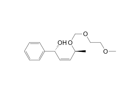 (1R,2Z,4S)-4-[(2-methoxyethoxy)methoxy]-1-phenyl-2-penten-1-ol