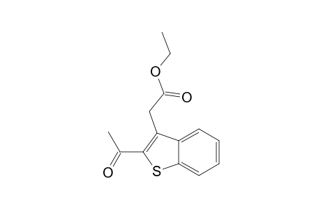 Benzo[b]thiophene-3-acetic acid, 2-acetyl-, ethyl ester