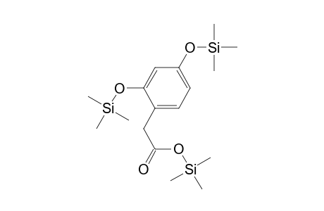 Benzeneacetic acid, 2,4-bis[(trimethylsilyl)oxy]-, trimethylsilyl ester