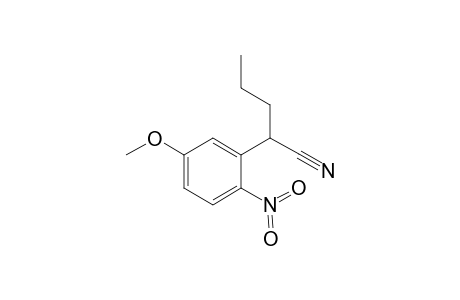 2-(5-Methoxy-2-nitrophenyl)pentanenitrile