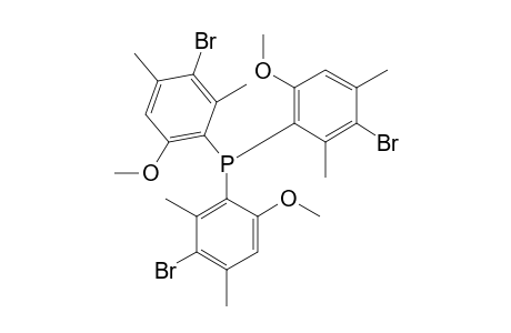 TRIS-(3-BROMO-6-METHOXY-2,4-DIMETHYLPHENYL)-PHOSPHINE