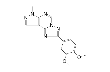 7H-pyrazolo[4,3-e][1,2,4]triazolo[1,5-c]pyrimidine, 2-(3,4-dimethoxyphenyl)-7-methyl-