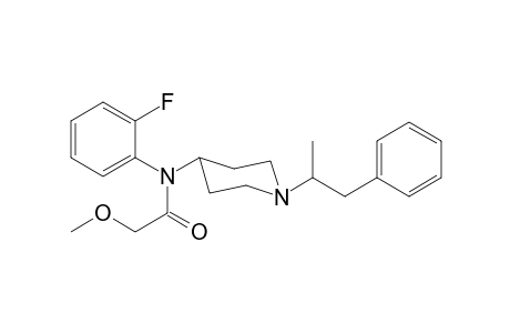 N-2-Fluorophenyl-2-methoxy-N-[1-(1-phenylpropan-2-yl)piperidin-4-yl]acetamide