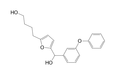 4-{5-[Hydroxy-(3-phenoxy-phenyl)-methyl]-furan-2-yl}-butan-1-ol