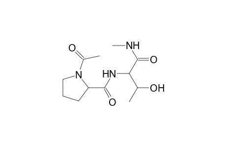 1-Acetyl -2-[N-(2-hydroxy-1-(methylcarbamoyl)propyl)carbamyl]pyrrolidine