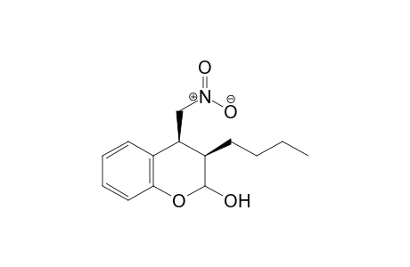 (3R,4S)-3-Butyl-4-(nitromethyl)chroman-2-ol