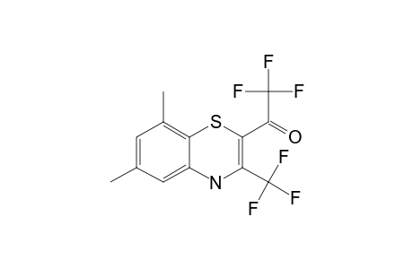 2-TRIFLUOROACETYL-3-TRIFLUOROMETHYL-6,8-DIMETHYL-4H-1,4-BENZOTHIAZINE