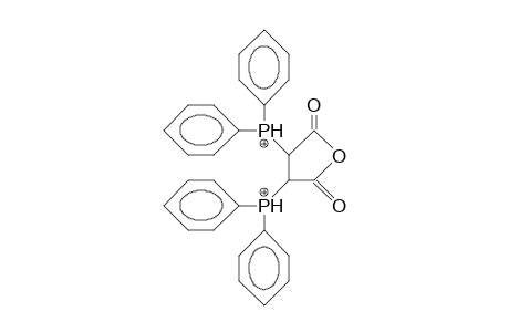 trans-2,3-Bis(diphenylphosphino)-succinic anhydride dication
