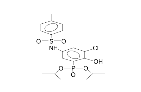 4-TOSYLAMIDO-2-DIISOPROPOXYPHOSPHORYL-6-CHLOROPHENOL