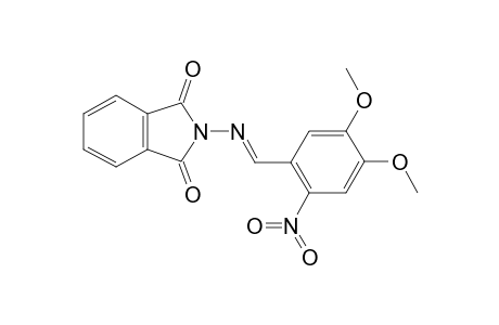 2-[(4,5-dimethoxy-2-nitro-benzylidene)-amino]-isoindole-1,3-dione