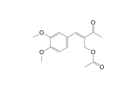 (E)-3-Acetoxymethyl-4-(3',4'-dimethoxyphenyl)-3-buten-2-one