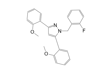 1-(2-fluorobenzyl)-3,5-bis(2-methoxyphenyl)-1H-pyrazole