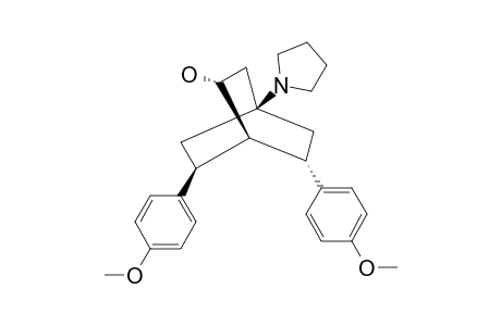 (2-SR,6-RS,7-RS)-(+/-)-6,7-BIS-(4-METHOXYPHENYL)-4-PYRROLIDINOBICYCLO-[2.2.2]-OCTAN-2-OL