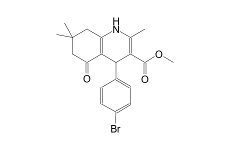 methyl 4-(4-bromophenyl)-2,7,7-trimethyl-5-oxo-1,4,5,6,7,8-hexahydro-3-quinolinecarboxylate