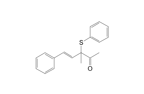 (E)-3-Methyl-5-phenyl-3-phenylthio-4-penten-2-one