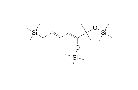 2-Methyl-3,5-heptadiene, 7-trimethylsilyl-2,3-bis(trimethylsilyloxy)-