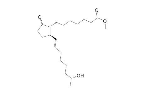 Prost-13-en-1-oic acid, 19-hydroxy-9-oxo-, methyl ester, (13E,19R)-