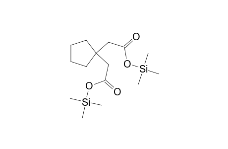 1,1-Cyclopentanediacetic acid bis(trimethylsilyl) ester