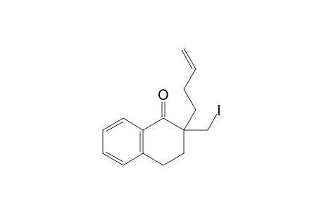 2-Iodomethyl-2-(3-butenyl)tetrahydronaphthalenone