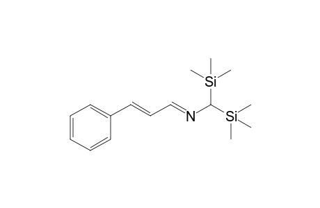 N-Bis(trimethylsilyl)methyl-N-(3-phenylprop-2-en-1-ylidene)amine