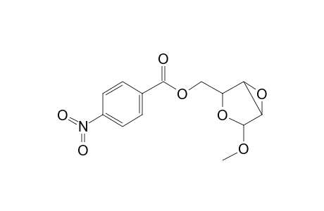 Methyl-2,3-anhydro-5-p-nitrobenzoyl-.alpha.-D-lyxofuranoside