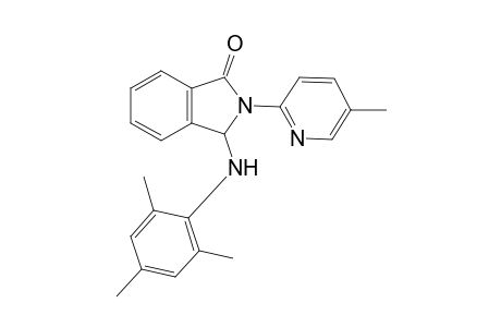 1H-Isoindol-1-one, 2,3-dihydro-2-(5-methyl-2-pyridinyl)-3-[(2,4,6-trimethylphenyl)amino]-