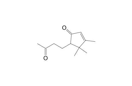 2-Cyclopenten-1-one, 3,4,4-trimethyl-5-(3-oxobutyl)-