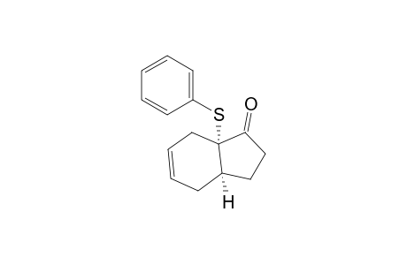 cis-2,3,3a,4,7,7a-Hexahydro-7a-(phenylthio)-1H-inden-1-one