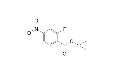 tert-Butyl 2-Fluoro-4-nitrobenzoate