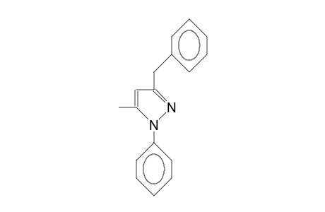 3-Benzyl-5-methyl-1-phenyl-pyrazole
