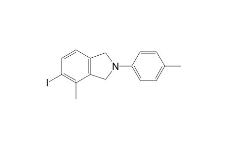 5-iodanyl-4-methyl-2-(4-methylphenyl)-1,3-dihydroisoindole