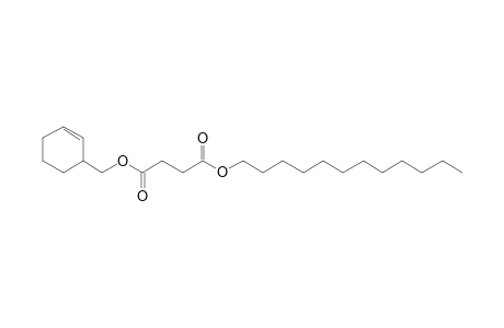 Succinic acid, cyclohex-2-enylmethyl dodecyl ester